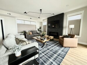 スマートテレビ、暖炉