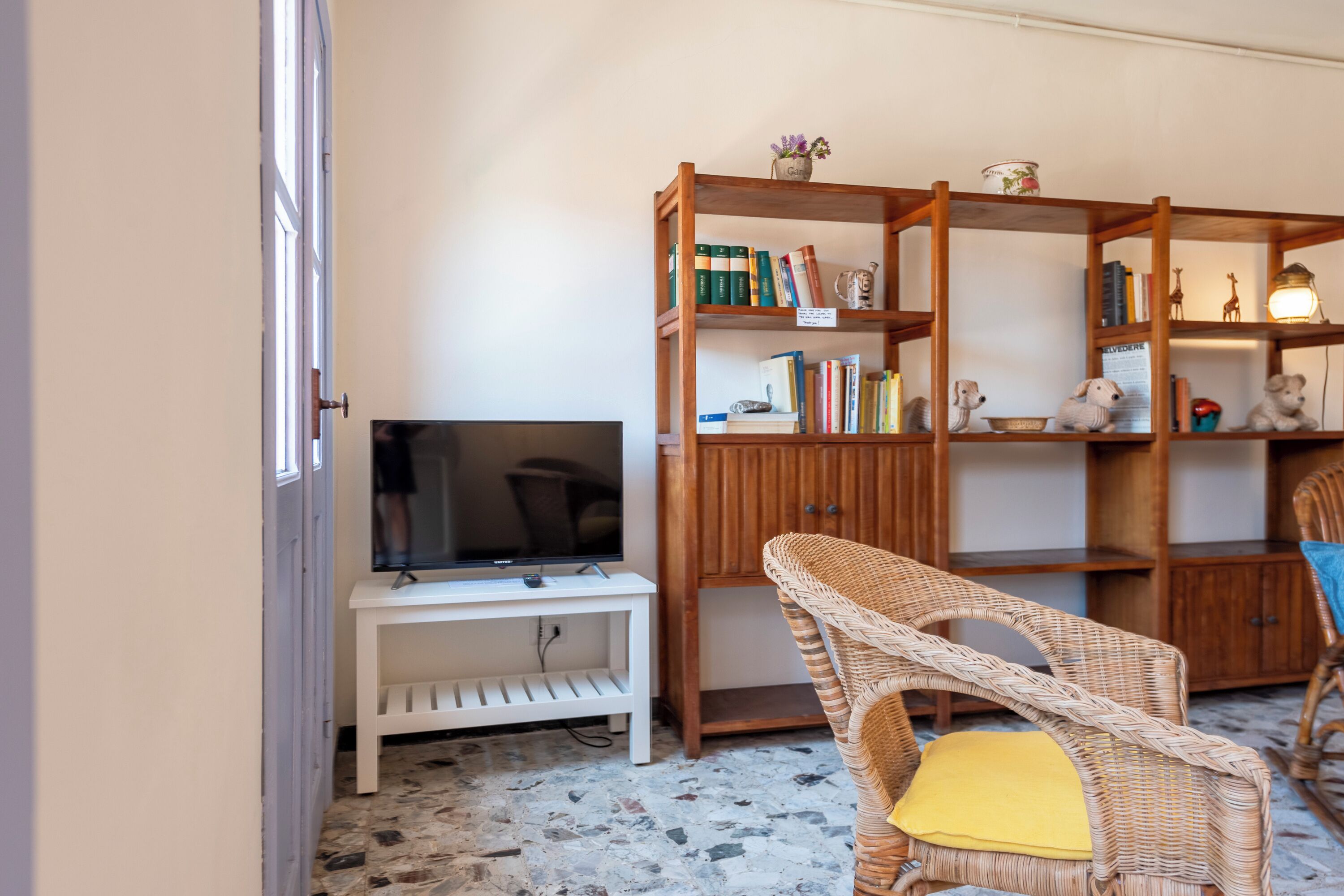 标准公寓, 多间卧室 (Charming Flat In Vernazza) | 起居区