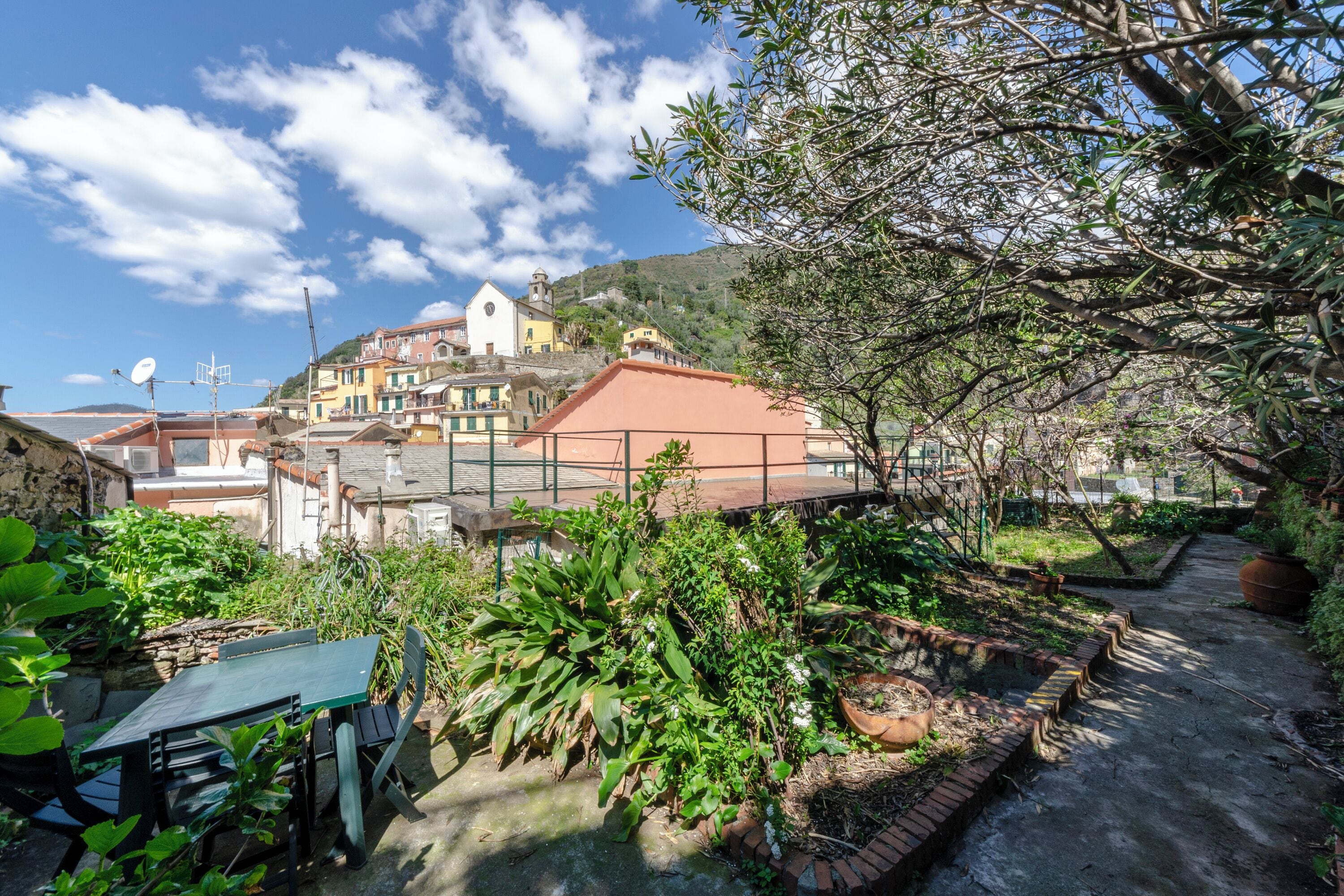 Căn hộ Tiêu chuẩn, nhiều phòng ngủ (Charming Flat In Vernazza) | Khu ẩm thực ngoài trời