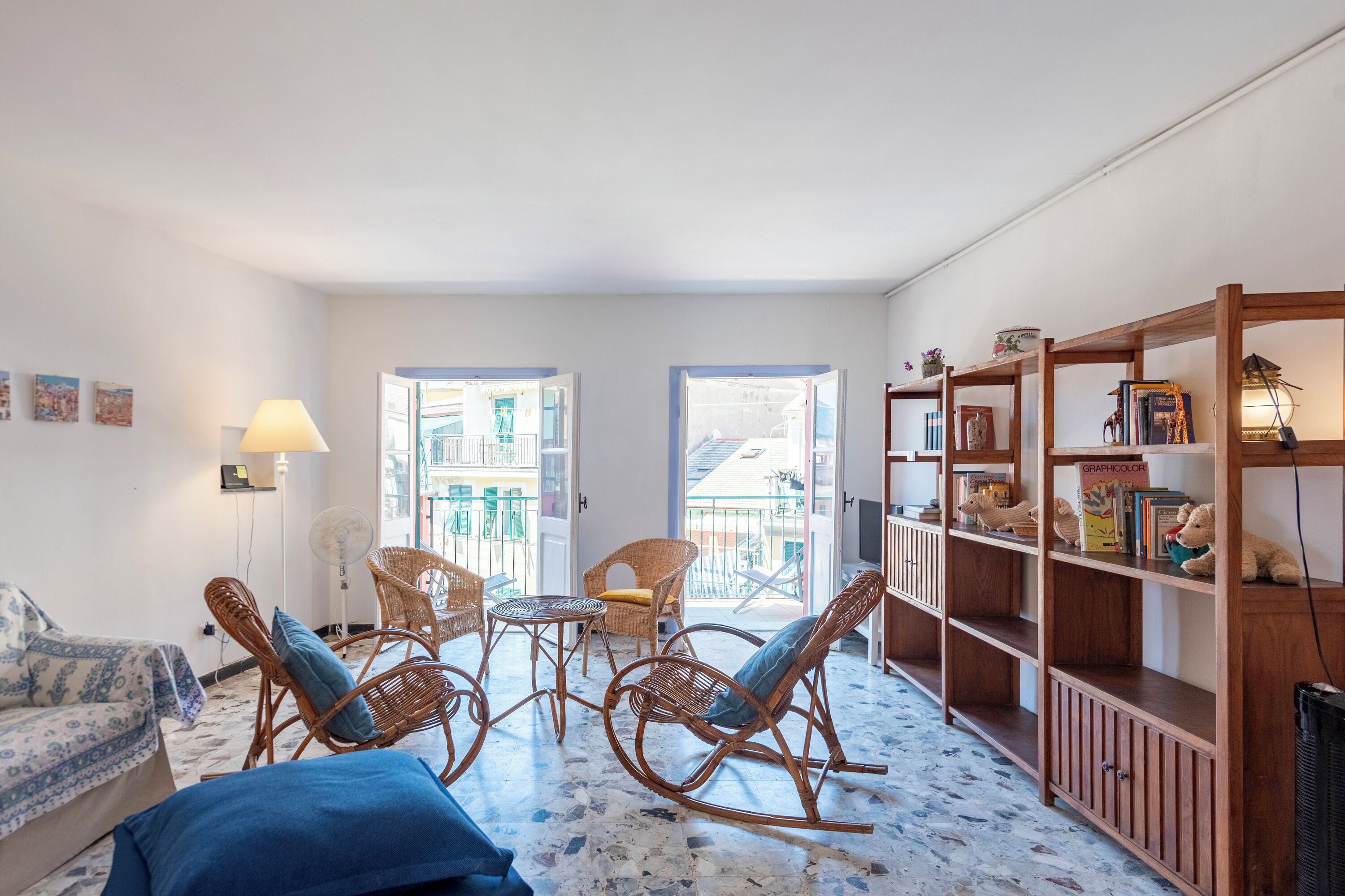Standard Apartment, Multiple Bedrooms (Charming Flat In Vernazza) | Ruang tamu