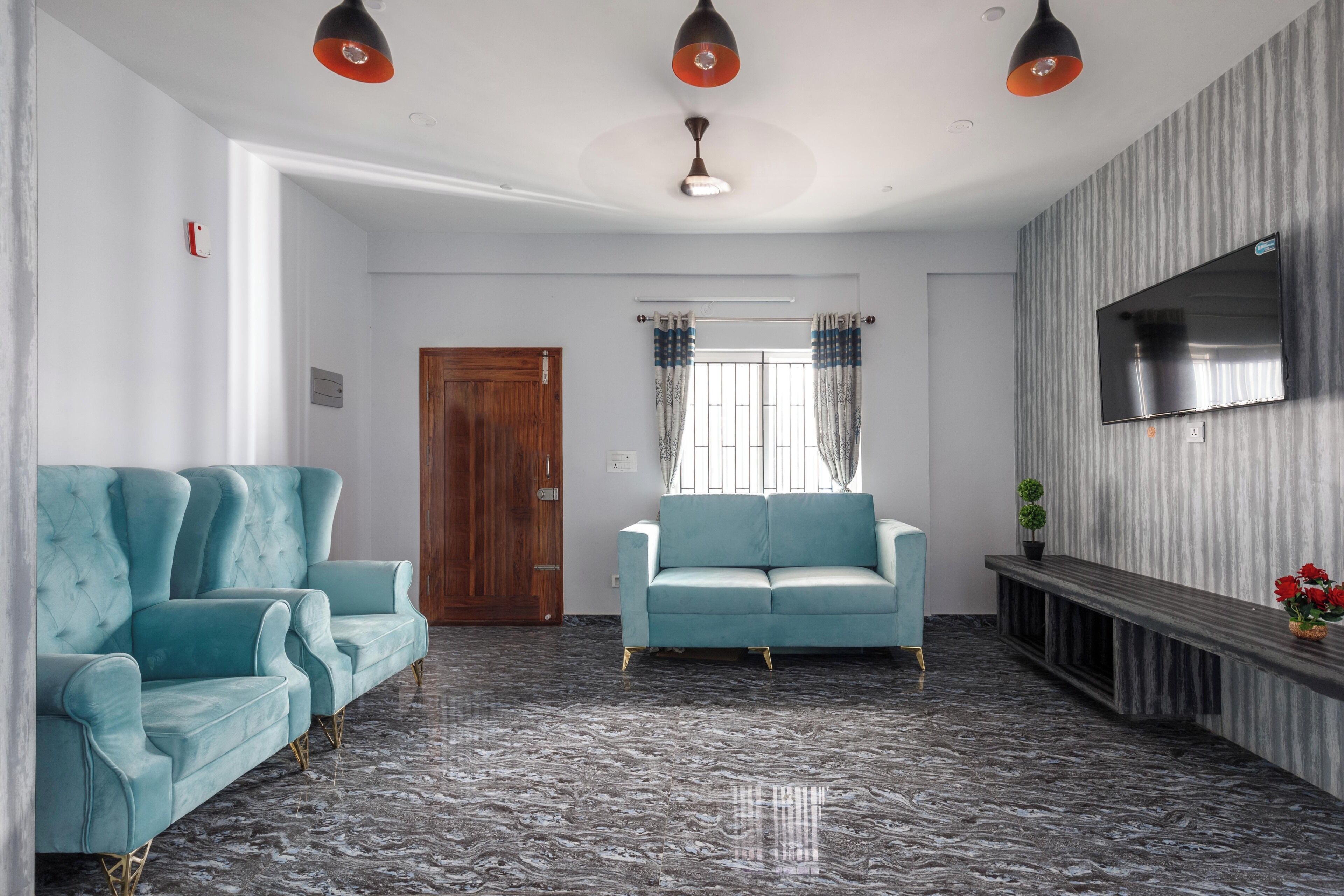 Apartment (2 Bedrooms) | Living area