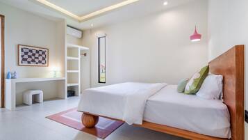 2 habitaciones, escritorio, wifi gratis y ropa de cama