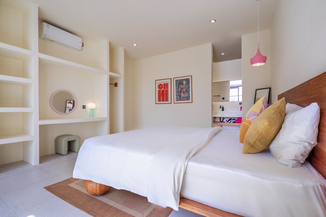 2 chambres, bureau, Wi-Fi gratuit, draps fournis