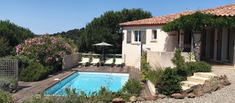 Luxury villa with a pool and stunning views
