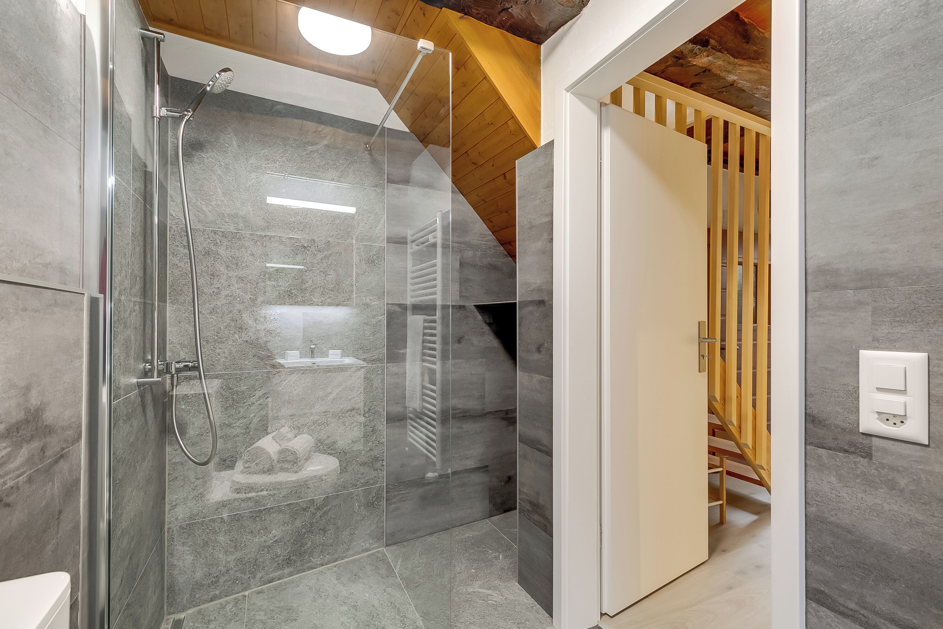 Familienchalet, Mehrere Schlafzimmer (Ca dal 1785 Centovalli) | Badezimmer