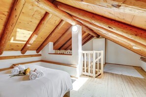 Familienchalet, 1 Schlafzimmer (Ca dal 1785 Centovalli) | 1 Schlafzimmer, Bettwäsche