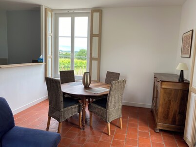 Small 19th-century house surrounded by vines, Domaine viticole de Rochambeau