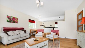 Living area - Eco 2-Bed Bungalow with Biodiverse Garden & Solar (Bestwood Village)