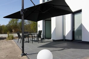 Balcony - Ferienhaus am Yachthafen in Peenemuende (Peenemünde)