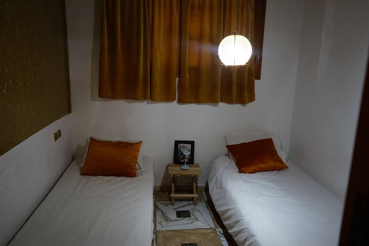 Double or Twin Room, Courtyard View | In-room safe, blackout drapes, iron/ironing board (on request)