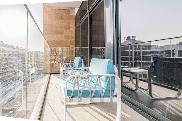 Appartement, balcon, vue ville | Vue depuis le balcon
