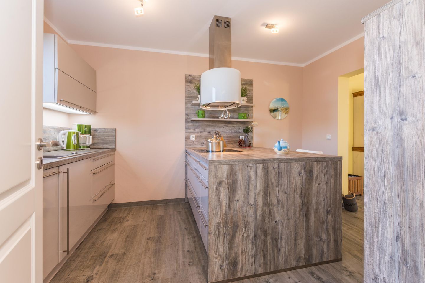 Refrigerador, horno, parrilla de estufa y lavavajillas 