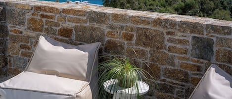 Deluxe dubbelrum | Terrass/Patio