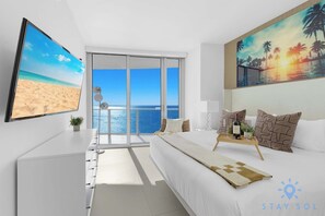 2 chambres, bureau, fer et planche à repasser, lit parapluie