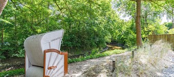 Mühlenau town pavilion in Husum for up to 4 people