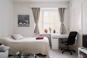 1 chambre, fer et planche à repasser, Wi-Fi gratuit