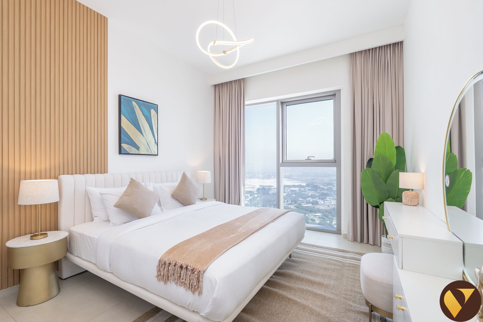 Departamento de lujo, vista a la ciudad | 1 habitación y wifi gratis 