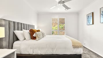 4 bedrooms, iron/ironing board, travel crib, free WiFi
