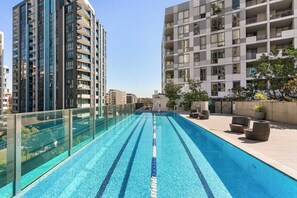 Pool - Top Floor 2BR • Pool, Gym, Parking | Airport, City (Wolli Creek)