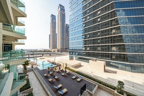Studio, balcon, vue ville | Vue de la chambre