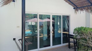 Voorkant van accommodatie