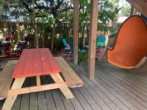 Signature Condo, 1 King Bed with Sofa bed, Non Smoking | Terrace/patio - 2521 ALOHA King Bed with Sleeper Sofa (Galveston)