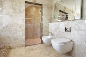 Shower, hair dryer