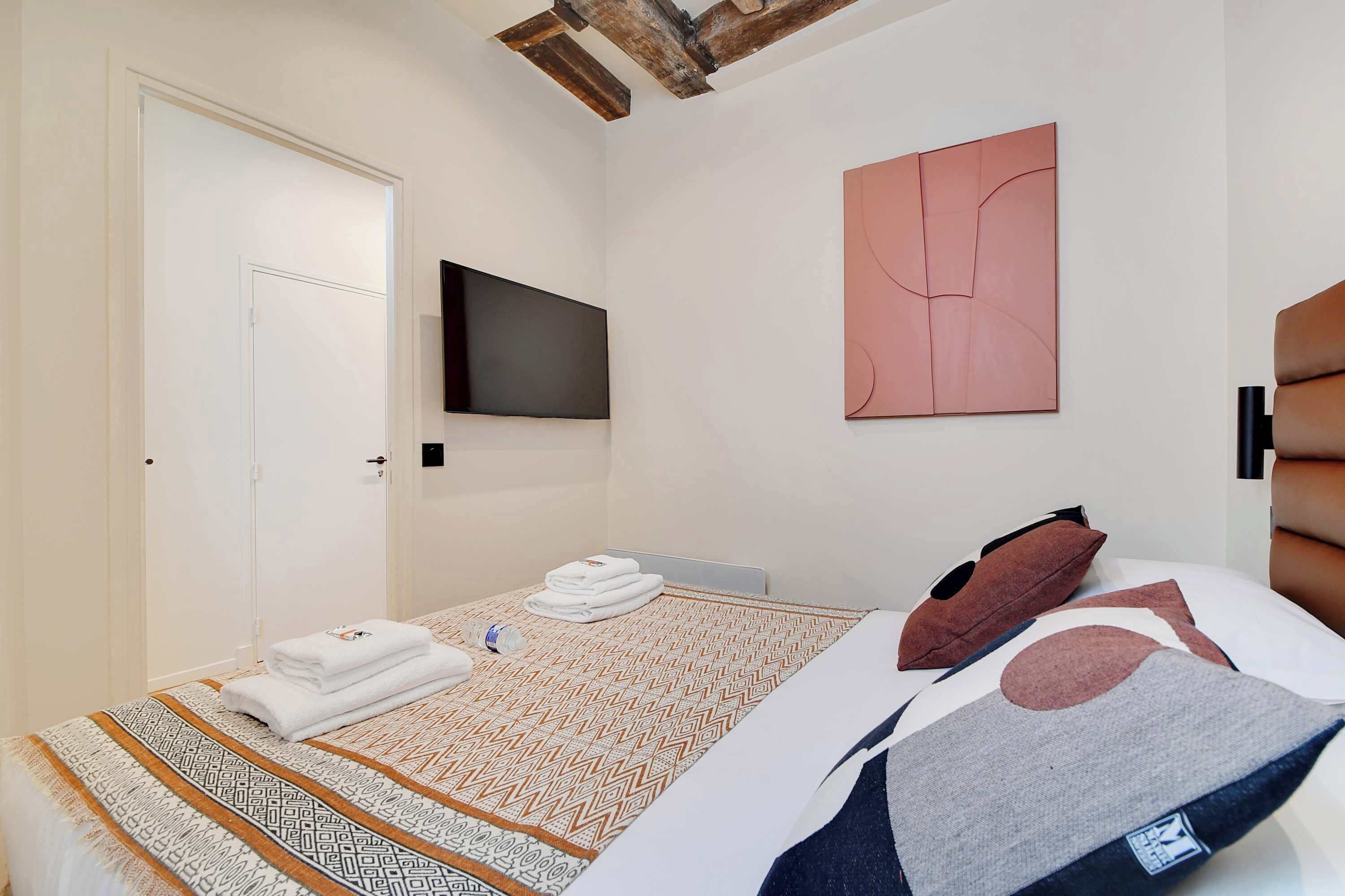 1 Schlafzimmer, Schreibtisch, Bügeleisen/Bügelbrett, WLAN
