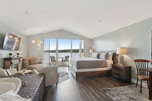 Lakefront Beach Delight at Delton Grand