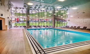 Piscine couverte, piscine chauffée
