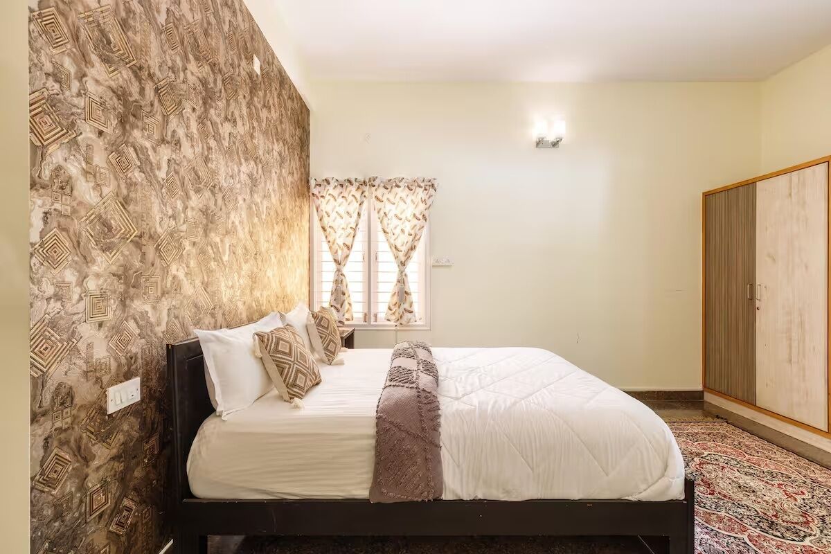 Huvila (1 Bedroom) | 3 makuuhuonetta, kannettavalle tietokoneelle sopiva työtila