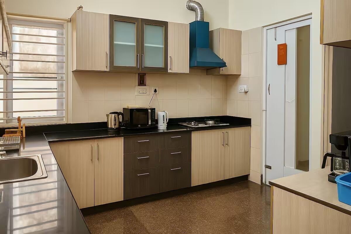 Villa (1 Bedroom) | Eget kjøkken | Mikrobølgeovn, ovn og hurtigmikser