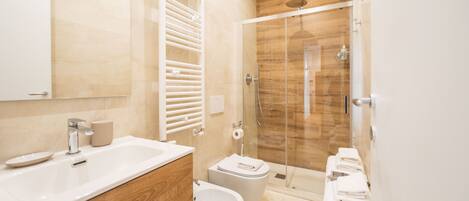 Shower, hair dryer, bidet