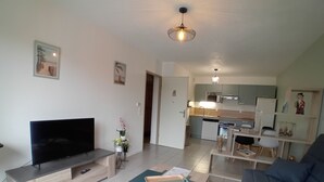 TV - Charming apartment near beach with terrace and parking (Labenne)