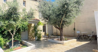 Villa familiale avec piscine à 10min de MPL (gares et aéroport) et des plages
