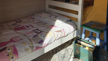 2 chambres, draps fournis