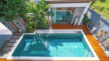 Indoor pool, a heated pool