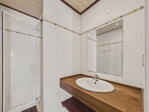 Shower, hair dryer