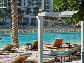 Pool - Stunning 1BR (Dubai)