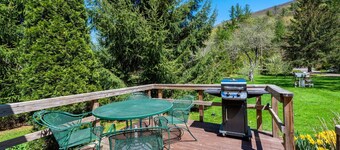 "A Stone's Throw" Cabin • Creekside • Fires • BBQ • Fishing