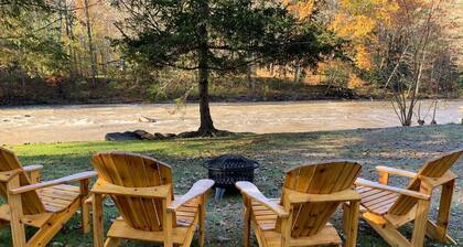 "Rocky Bottom" Cabin • Creekside • Fire Pit • BBQ • Fishing