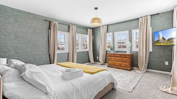 5 bedrooms, iron/ironing board, travel cot, free WiFi