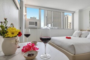 1 makuuhuone, työpöytä, silitysrauta/-lauta, ilmainen Wi-Fi