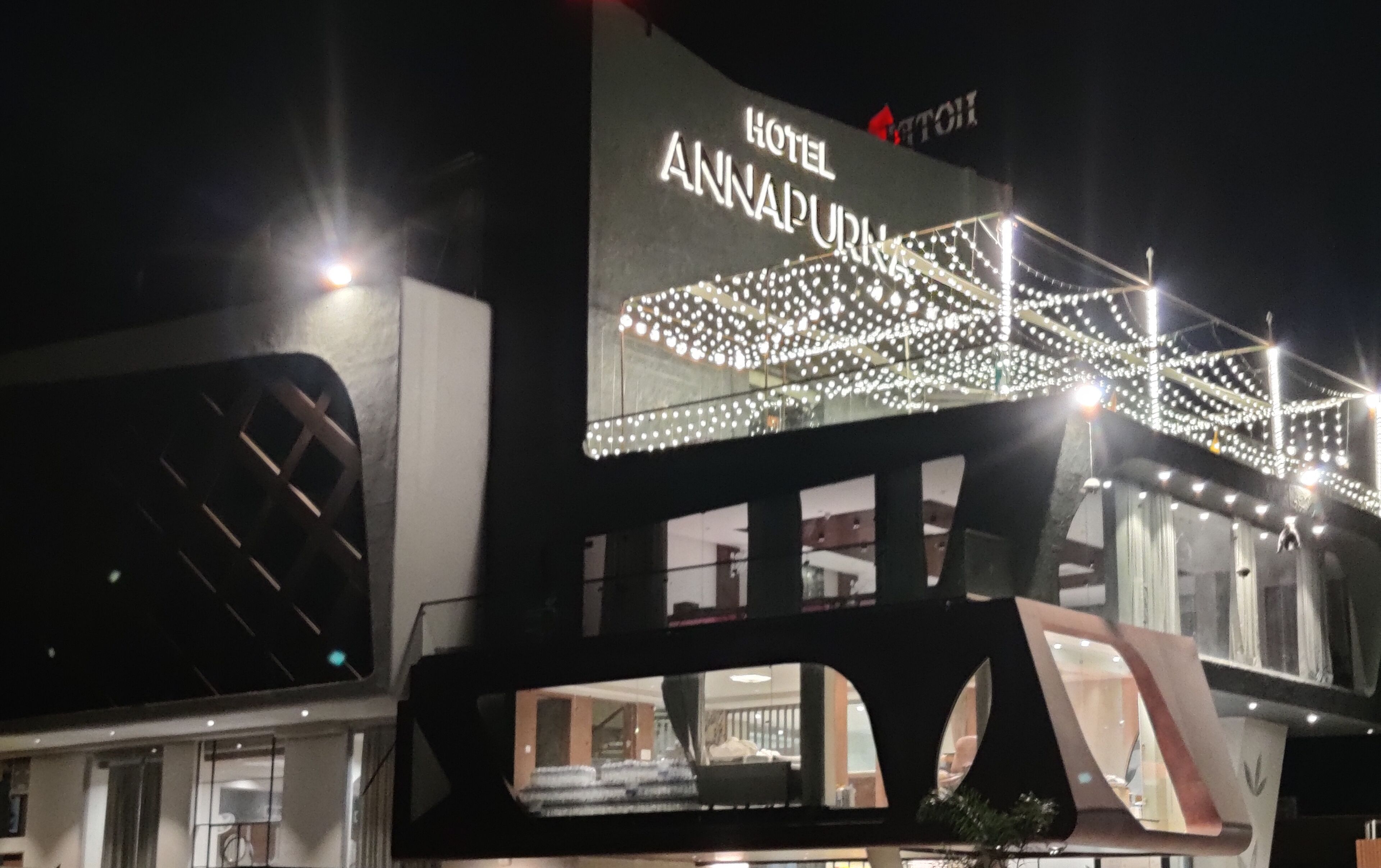 Fassade der Unterkunft