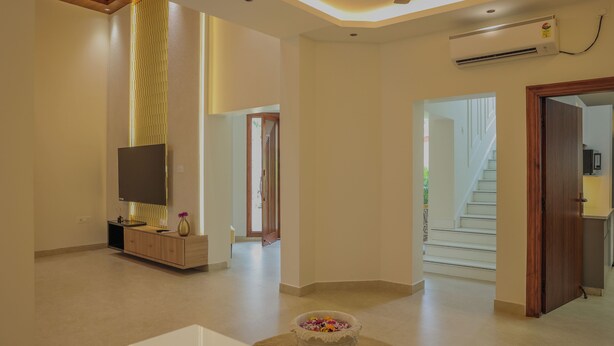 3 BHK Luxury Villa | Oppholdsområde