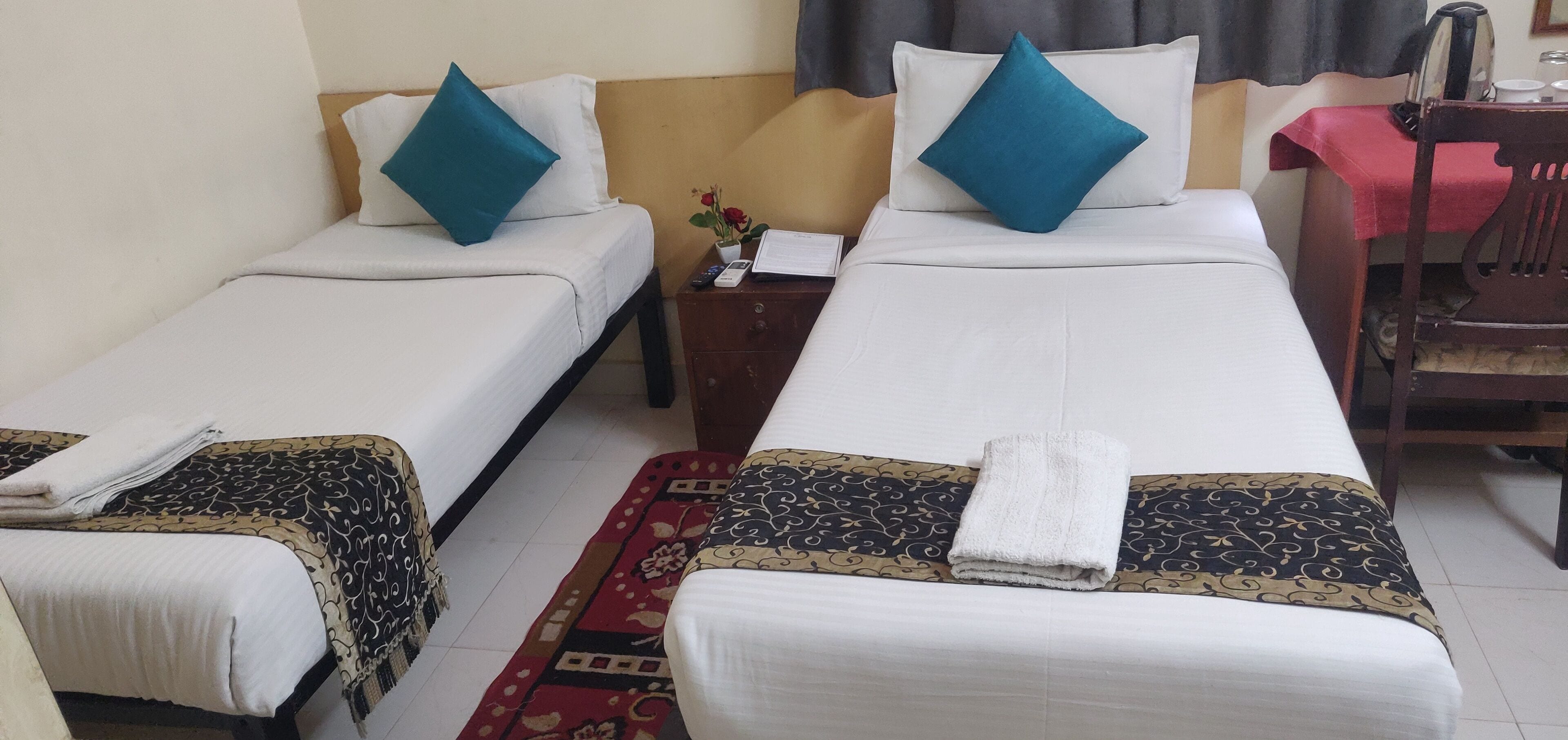 Chambre Deluxe Double ou avec lits jumeaux, balcon, vue ville