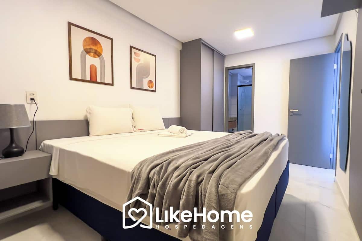 Eenvoudig appartement | 2 slaapkamers, gratis wifi