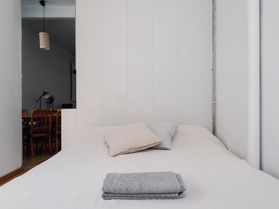 Basic Apartment, City View | 1 bilik tidur, meja, ruang kerja komputer riba, seterika/papan seterika