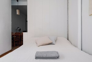 Basic Apartment, City View | 1 bedroom, desk, laptop workspace, iron/ironing board