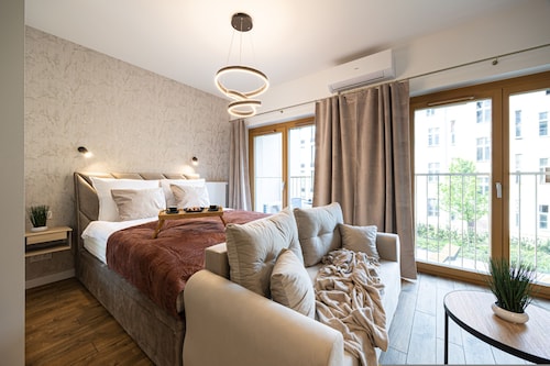 Nuevo Studio Nowy Port Balkon Klimatyzacja